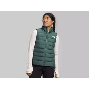 The North Face Women's Green Aconcagua 3 Down Vest Top Size Medium NWOT
